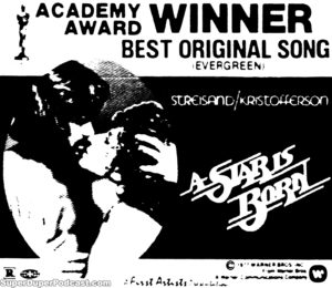 A STAR IS BORN- Newspaper ad. April 26, 1977.