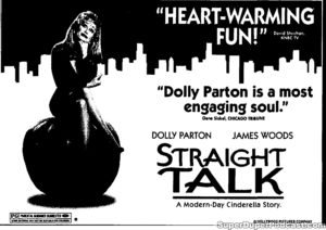 STRAIGHT TALK- Newspaper ad. April 19, 1992.