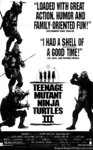 TEENAGE MUTANT NINJA TURTLES- Newspaper ad. April 19, 1993.