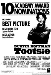 TOOTSIE- Newspaper ad. April 7, 1983.
