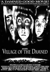 VILLAGE OF THE DAMNED- Newspaper ad. April 28, 1995.