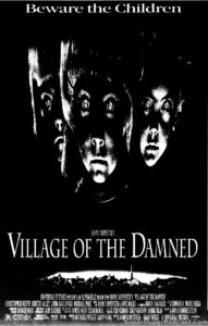 VILLAGE OF THE DAMNED- Newspaper ad. April 23, 1995.