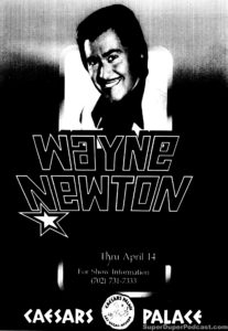 WAYNE NEWTON- Newspaper ad. April 4, 1981.