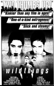 WILD THINGS- Newspaper ad. April 1, 1998.