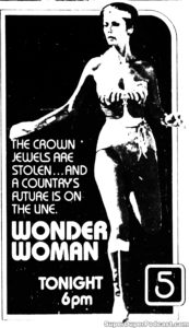 WONDER WOMAN- KTTLA television guide ad. April 20, 1981.