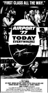 AIRPORT '77- Newspaper ad. May 20, 1977.