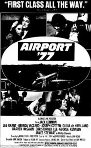 AIRPORT '77- Newspaper ad. May 22, 1977.