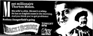 BACK TO SCHOOL- WXIX television guide ad. May 17, 1990.