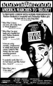 BILOXI BLUES- Newspaper ad. April 30, 1988.