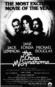 THE CHINA SYNDROME- Newspaper ad. May 23, 1979.