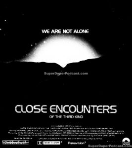 CLOSE ENCOUNTERS OF THE THIRD KIND- Newspaper ad. April 29, 1978.