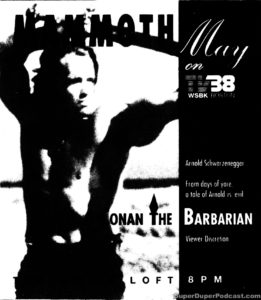 CONAN THE BARBARIAN- Television guide ad. May 2, 1991.