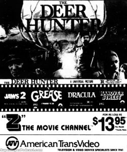 THE DEER HUNTER- Television guide ad. May 18, 1980.