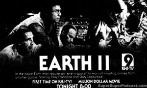 EARTH II- Television guide ad. May 9, 1977.