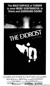 EXORCIST- Newspaper ad. May 10, 1979.