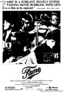 FAME- Newspaper ad. May 21, 1980.