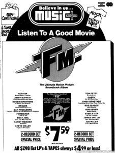 FM- Newspaper ad. May 21, 1978.