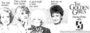 THE GOLDEN GIRLS- KFMB television guide ad. May 6, 1991.