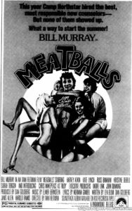 MEATBALLS- Newspaper ad. May 21, 1980.