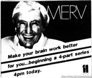 MERV GRIFFIN- KTTV television guide ad. May 17, 1983.