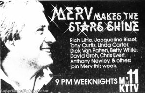 MERV GRIFFIN- KTTV television guide ad. May 22, 1980.