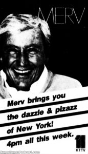 MERV GRIFFIN- KTTV television guide ad. May 23, 1983.