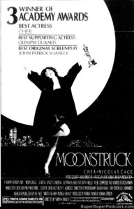 MOONSTRUCK- Newspaper ad. April 30, 1988.