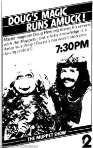 THE MUPPET SHOW- CBS television guide ad. May 5, 1980.