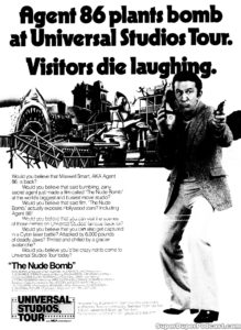 THE NUDE BOMB (AKA THE RETURN OF MAXWELL SMART)- Newspaper ad. May 11, 1980.