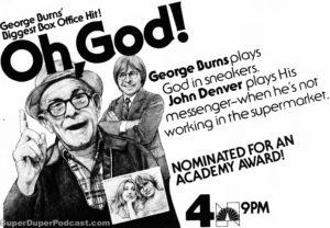 OH, GOD!- NBC television guide ad. May 4, 1980.