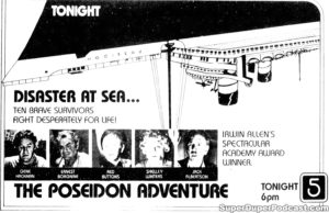 THE POSEIDON ADVENTURE- Television guide ad. May 3, 1981.