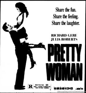 PRETTY WOMAN- Newspaper ad. May 18, 1990.