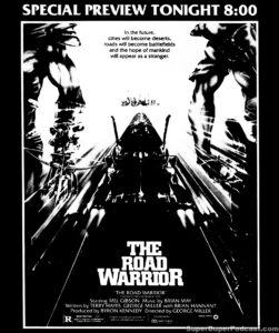 THE ROAD WARRIOR- Newspaper ad. May 15, 1982.