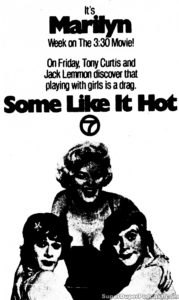 SOME LIKE IT HOT- Television guide ad. May 20, 1977.