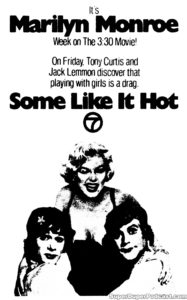 SOME LIKE IT HOT- KABC television guide ad. May 21, 1976.