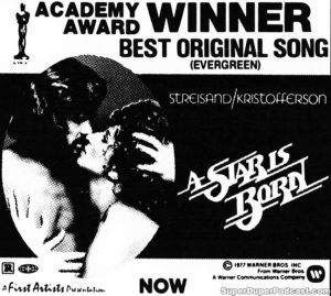 A STAR IS BORN- Newspaper ad. May 9, 1977.