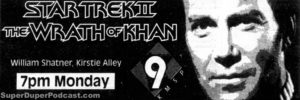 STAR TREK II THE WRATH OF KHAN- KMSP television guide ad. May 2, 1994.