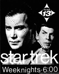 STAR TREK THE ORIGINAL SERIES- KCOP television guide ad. May 17, 1971.