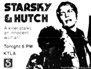 STARSKY & HUTCH- KTLA television guide ad. May 6, 1980.