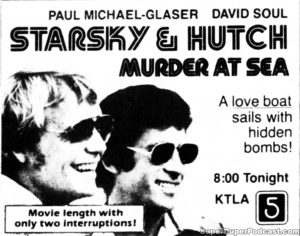 STARSKY & HUTCH- KTLA television guide ad. May 7, 1980.