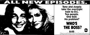 WHO'S THE BOSS- ABC television guide ad. April 30, 1991.
