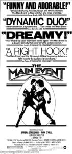 THE MAIN EVENT- Newspaper ad. June 29, 1979.