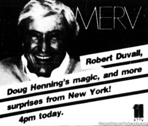 MERV GRIFFIN- KTTV television guide ad. May 24, 1983.