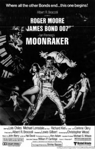 MOONRAKER- Newspaper ad. June 29, 1979.