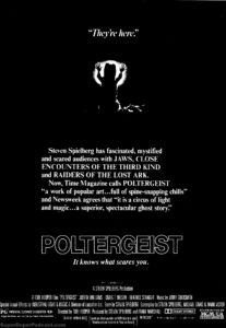 POLTERGEIST- Newspaper ad. June 4, 1982.