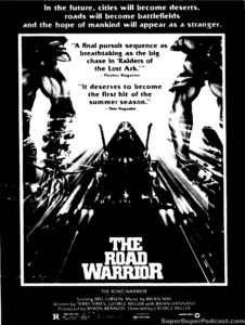 THE ROAD WARRIOR- newspaper ad. May 25, 1982.