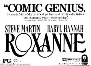 ROXANNE- Newspaper ad. June 27, 1987.