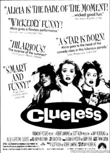 CLUELESS- Newspaper ad. July 27, 1995.