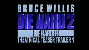 DIE HARD 2 DIE HARDER- Theatrical teaser trailer 1. Caped Wonder Stuns City! Released July 3, 1990.