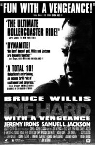 DIE HARD WITH A VENGENCE- Newspaper ad. July 27, 1995.